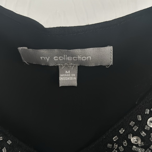 Black sequins and ruffles tank - Picture 4 of 5